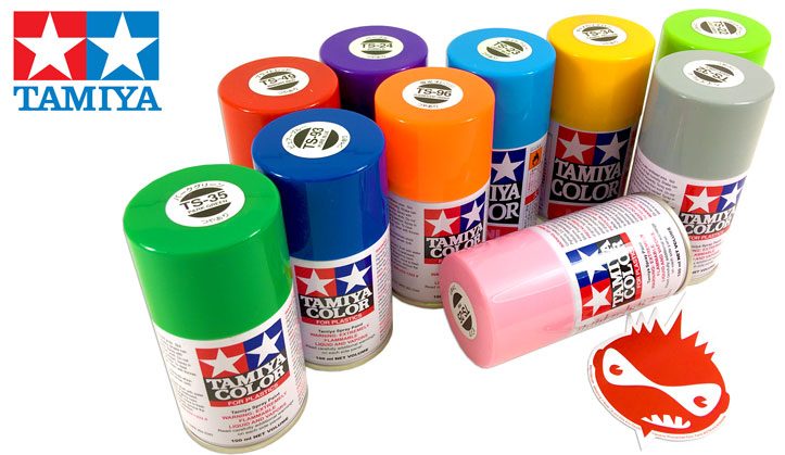 Tamiya Spray Paint Color Chart