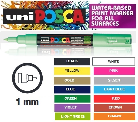 pc-1mc-uni-posca-paint-markers