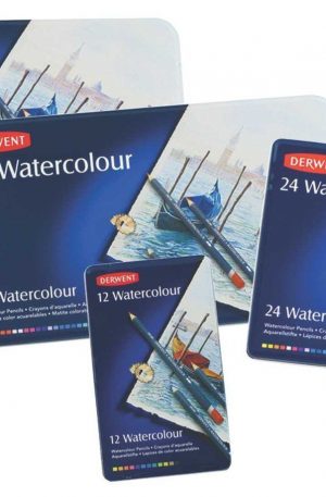 Derwent Watercolor Sets in a variety of sizes