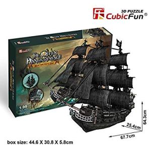 BLACKBEARD'S SHIP 3D PUZZLE - 308PC