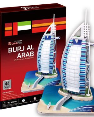 Burj Al Arab 3d Puzzle – 44pc