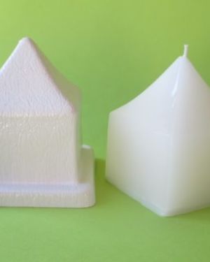 Candle Mould Square Pointed