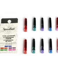 Speedball Ink Cartridges – Assorted Colours