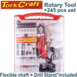 TC08245 – Rotary Tool + Accessory Set 245pc