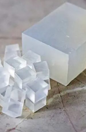 Clear glycerine melt and pour soap base