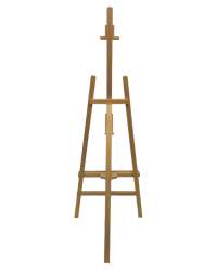 Wooden A-Frame Adjustable Easel