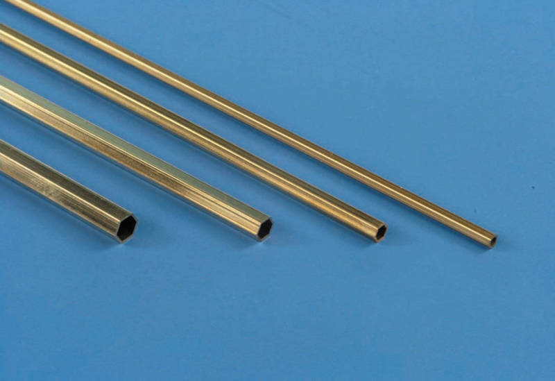 Hexagonal Brass Tube 8274 1356