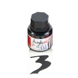 Isomars Acrylic Drawing Ink Black