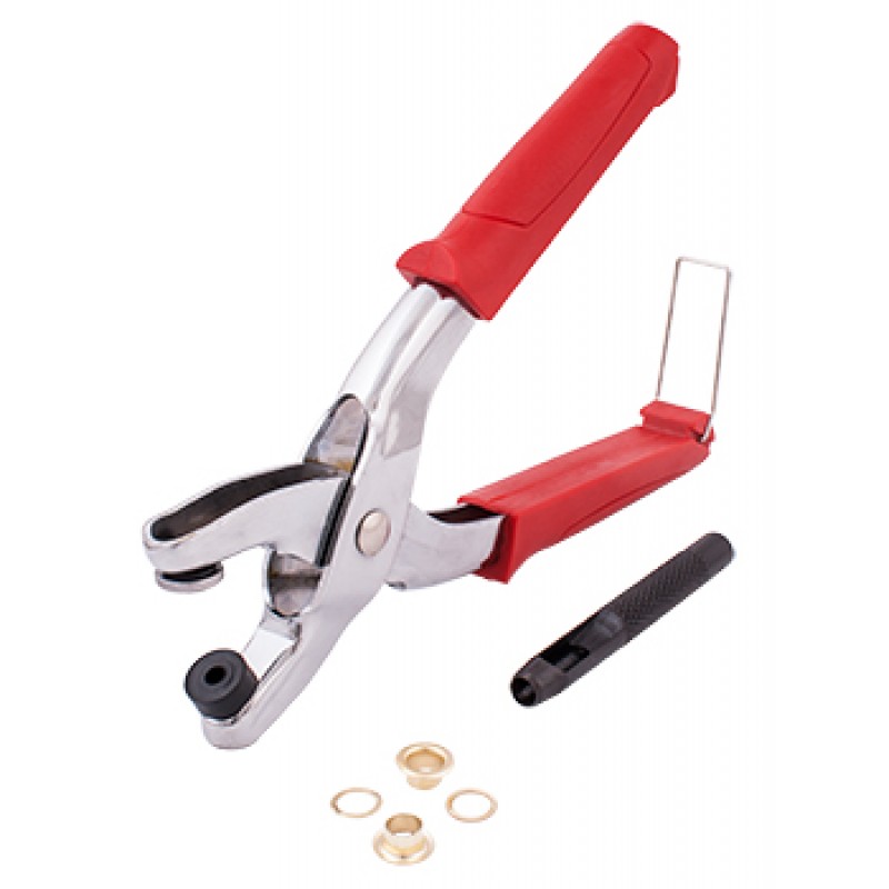 Leather Hole Punch And Grommet Setting Tool Kit (TC4302) - Tork Craft ...
