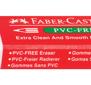 LARGE PVC ERASER - FABER CASTELL