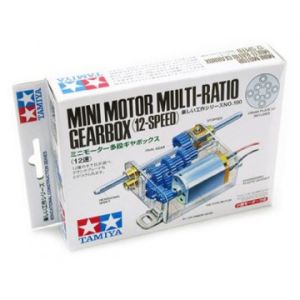 MINI MOTOR MULTI-RATIO GEARBOX (12-SPEED) - TAMIYA