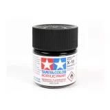Tamiya Acrylic 23ml X-18 Semi Gloss Black