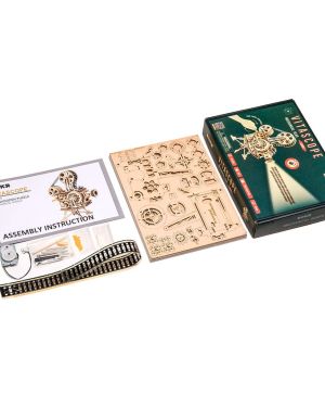 Vitascope Mechanical Gear – Wooden 3d Puzzle