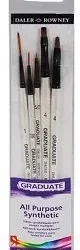 Daler Rowney Graduate Synthetic Detail 5pce Set