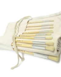 Bristle Brush Roll Set – Prime Art