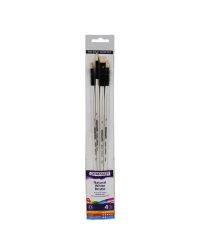 Daler Rowney Graduate Natural White Bristle 4pce Set