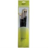 Mixed Bristle Brush Set (5PC) - Prime Art