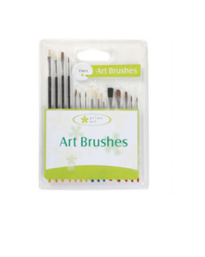 Assorted Brushes (15PC) – Prime Art