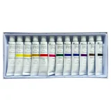 Prime Art Acrylic 12 Piece Set contents