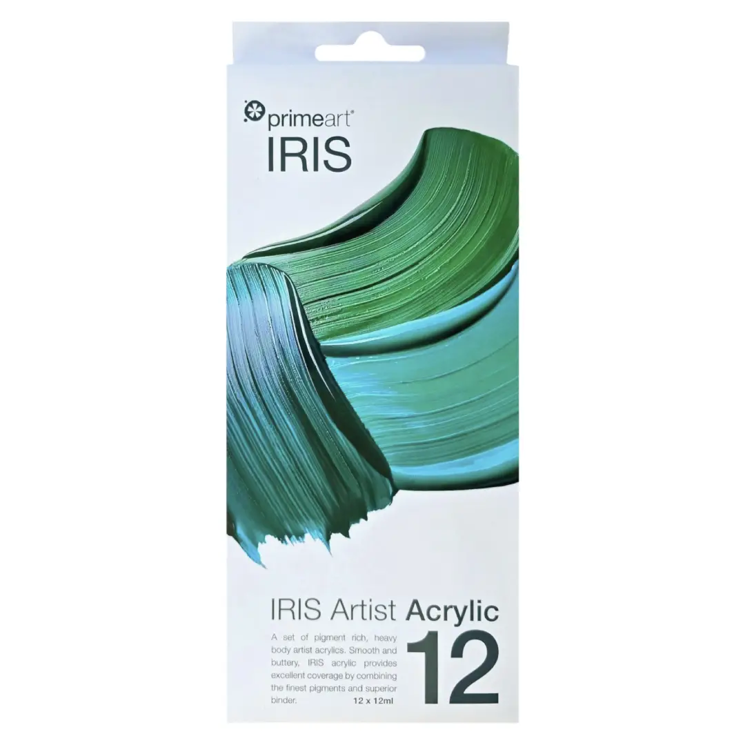 Prime Art Iris Acrylic Paint 12ml Tube Sets
