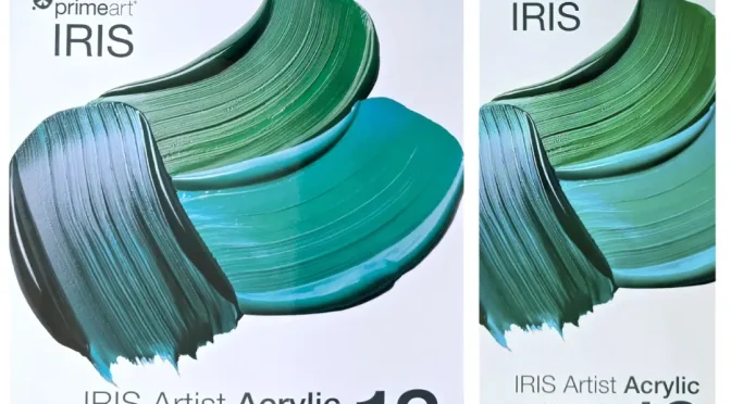 Prime Art Iris Acrylic Paint 12ml Tube Sets