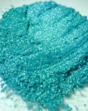 Peacock Green Mica Powder – 10ml