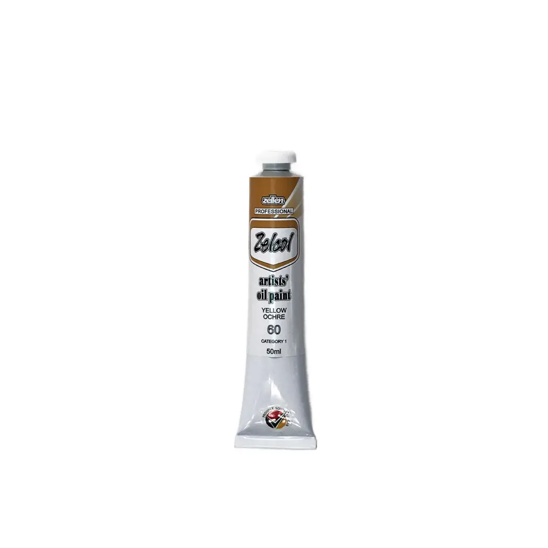 Zelcol Oil Paint 50ml - Yellow Ochre