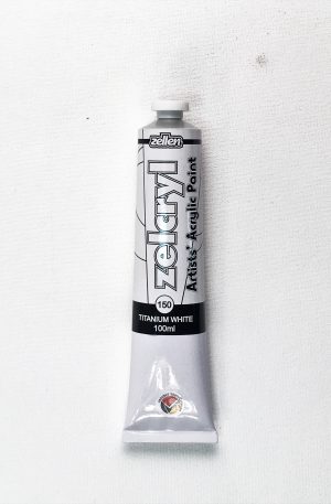 Zelcryl Titanium White (100ml) - Zellen