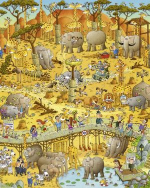 African Habitat – 1000pce Heye Puzzle