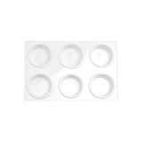 6 deep well plastic palette by Prime Art