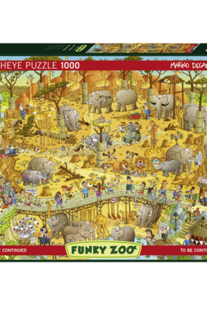 African Habitat 1000 piece Puzzle