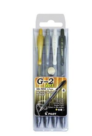 G2 0.7 Art Gel Pens Wallet - Pilot