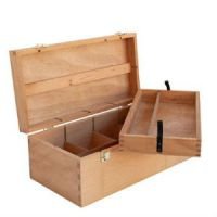 Wooden Artbox with Removable Tray