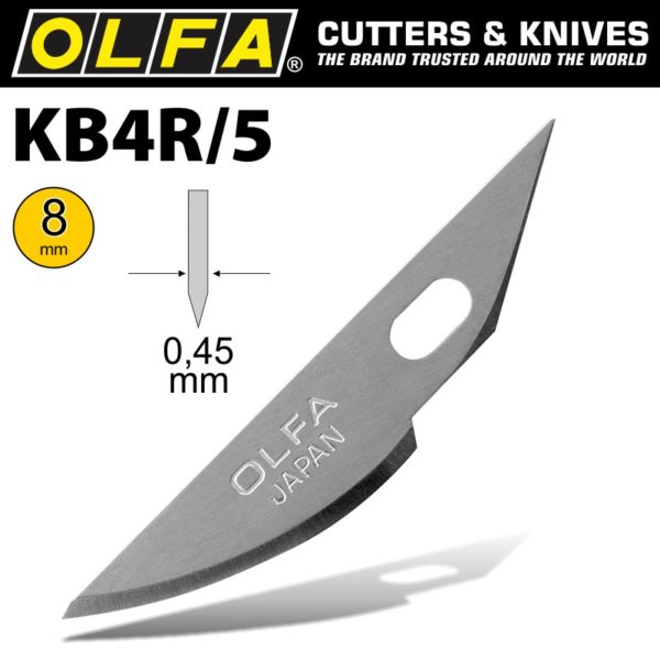 KB4R5 Olfa replacement blades