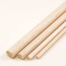 Balsa Wood Dowels available in various sizes