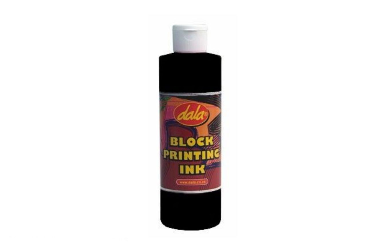Block Printing Ink (250ml) Black Crafty Arts