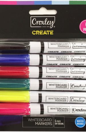 Whiteboard Markers (6 Piece) Croxley