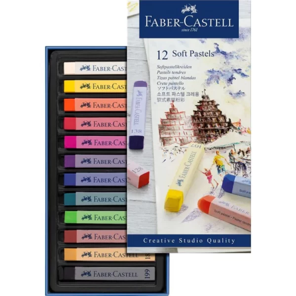 Faber Castell Soft Pastel 12 Set