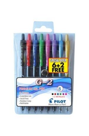Pilot G-2 0.7mm pen set