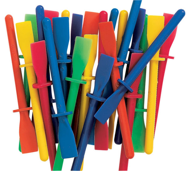 Glue spreaders in assorted colours
