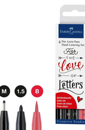 Faber Castell hand lettering set of 4