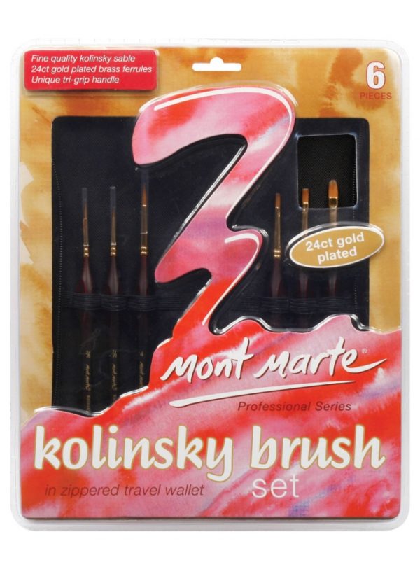Kolinsky sable brushes