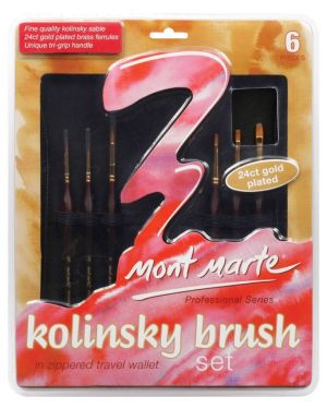 Kolinsky Brush Set – Mont Marte