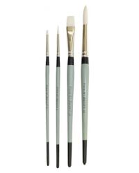 Prime Art Bianco Brushes (Round and Flat)