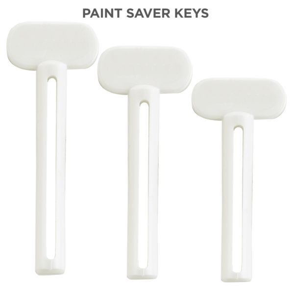 Paint saver keys in assorted sizes
