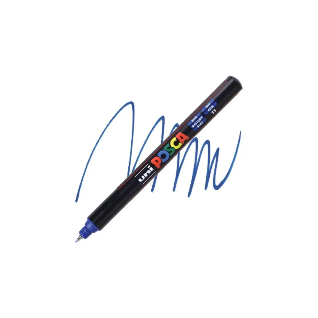 Posca Paint Markers - PC 1MR Blue