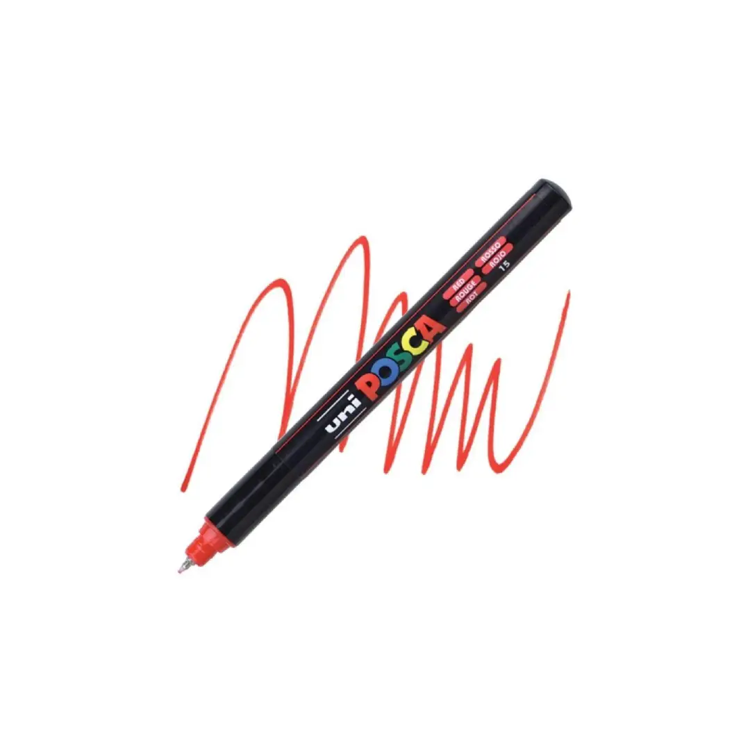 Posca Paint Markers - PC 1MR Red