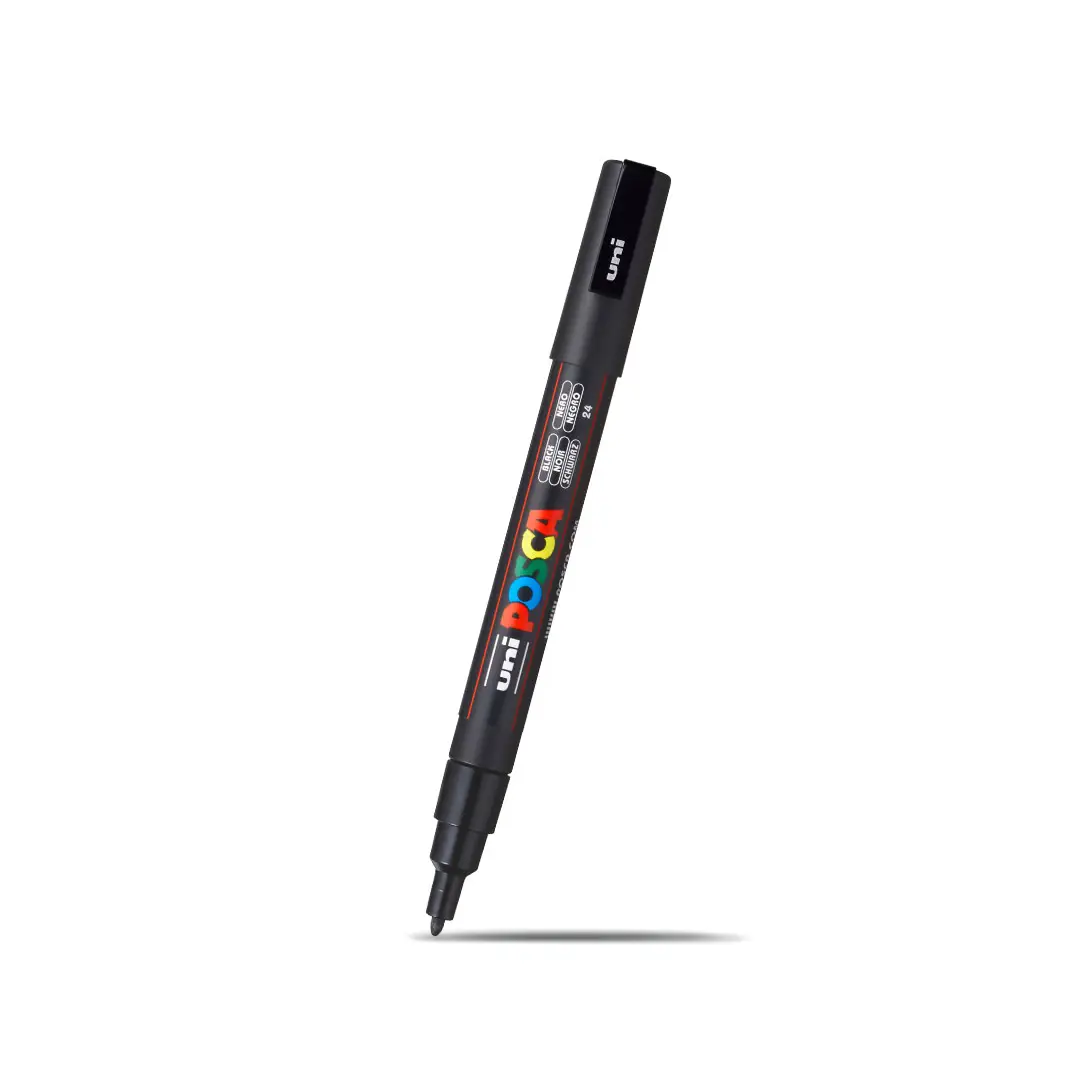 Posca Paint Markers - PC 3M Black