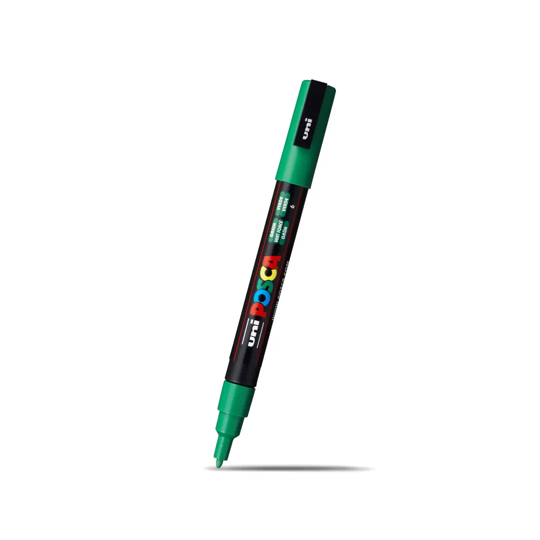 Posca Paint Markers - PC 3M Green