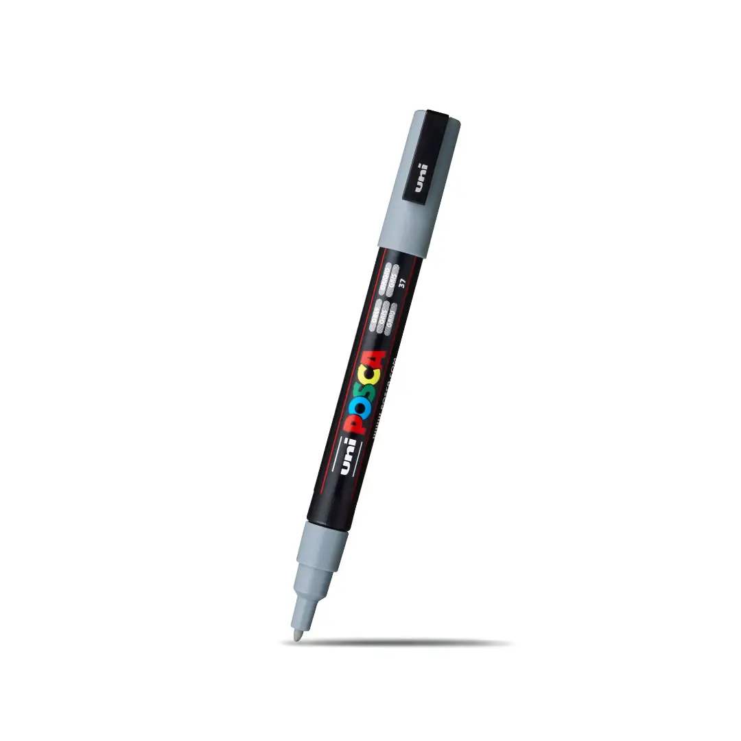 Posca Paint Markers - PC 3M Grey